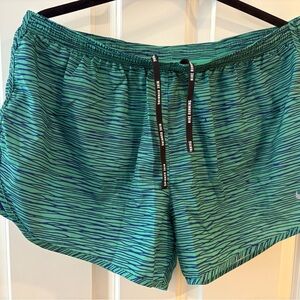 Nike Dri-FIT Green Running Shorts